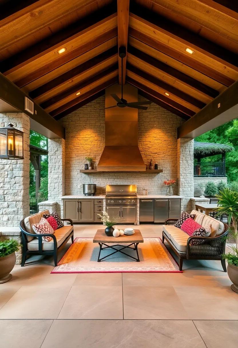 Elevating ​Culinary Experiences Under the Stars: The ⁤Charm of Outdoor Kitchen gazebos