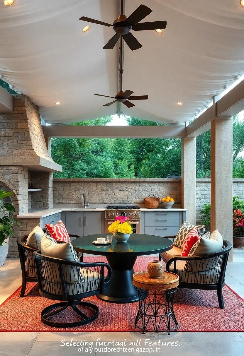 Selecting Functional ​Features for ⁣Any​ Outdoor Kitchen Gazebo Setup