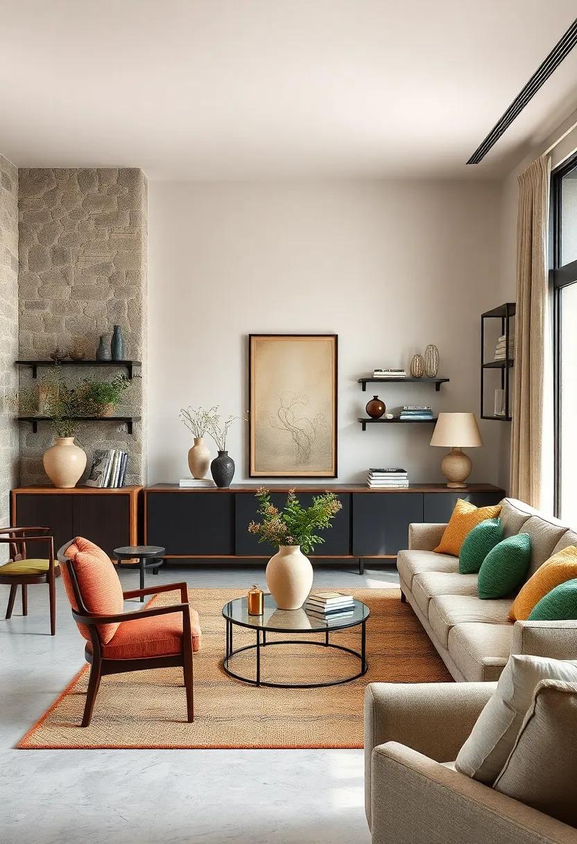 Choose Unique Accessories: Select ​vintage vases or sculptures to adorn contemporary shelving units ​for‌ a personalized touch