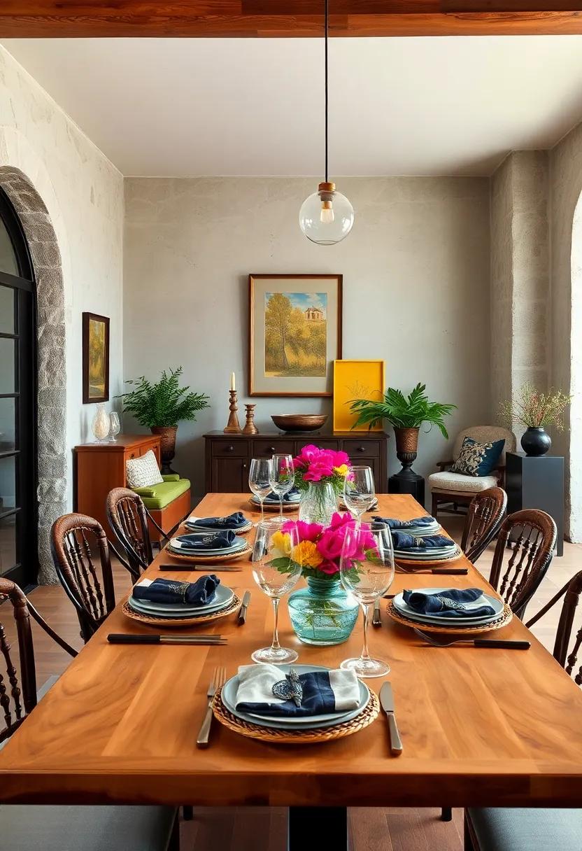 Opt for Eclectic Table Settings: Combine vintage dishware with modern flatware for a charming and⁢ unexpected dining experience