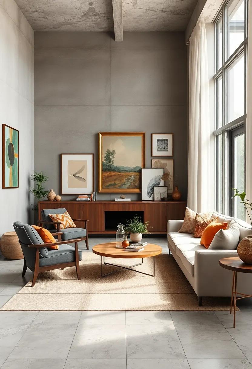 Incorporate Vintage ⁢Artwork: ⁤Hang a classic ⁢oil painting⁢ alongside modern abstract prints to create a conversation-starter gallery wall