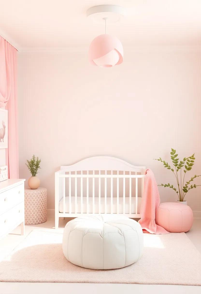 Adorable Furniture Choices that Enhance a Pastel Nursery Atmosphere