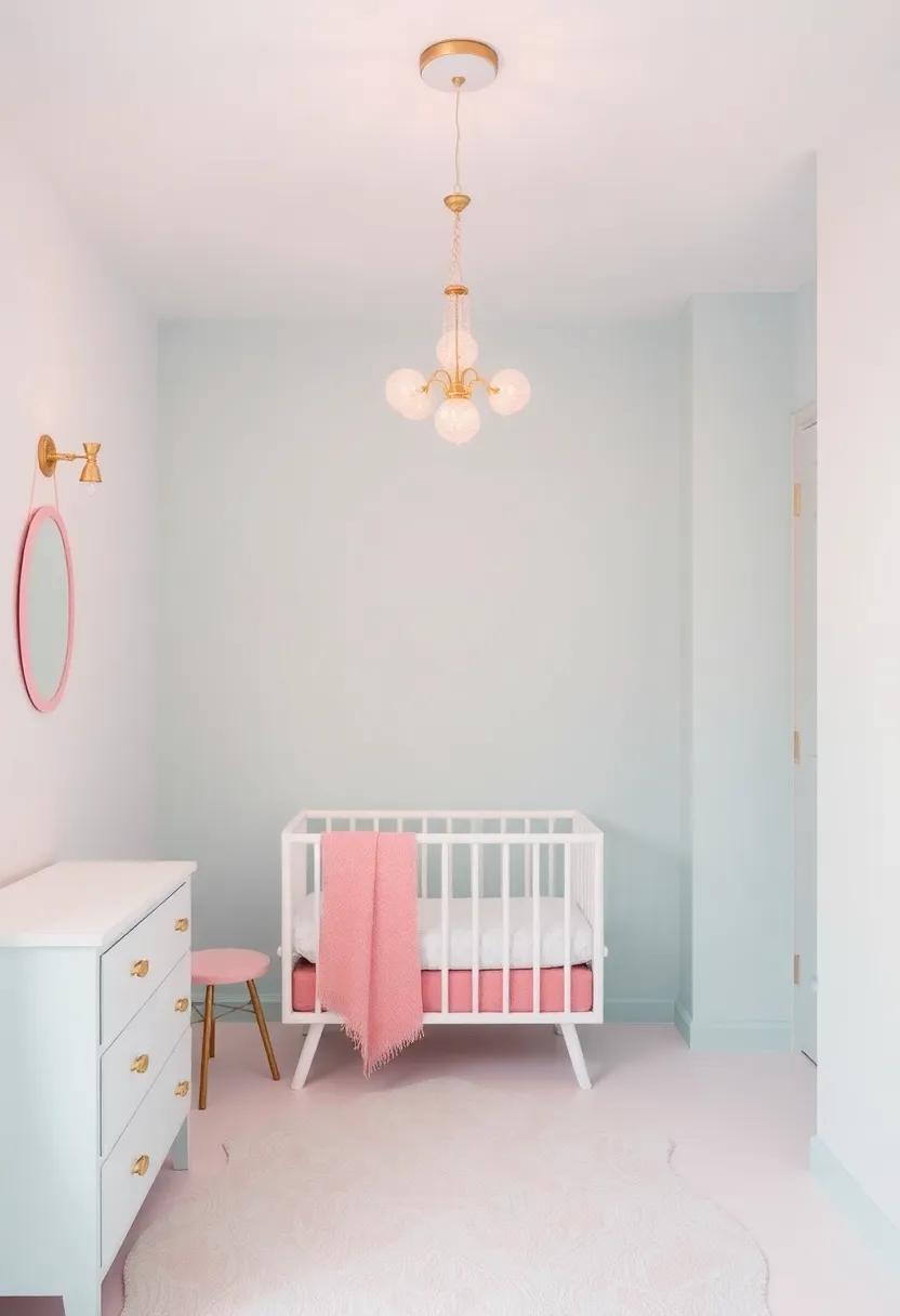 Delicate Lighting Fixtures: Creating a magical Glow in Pastel Rooms