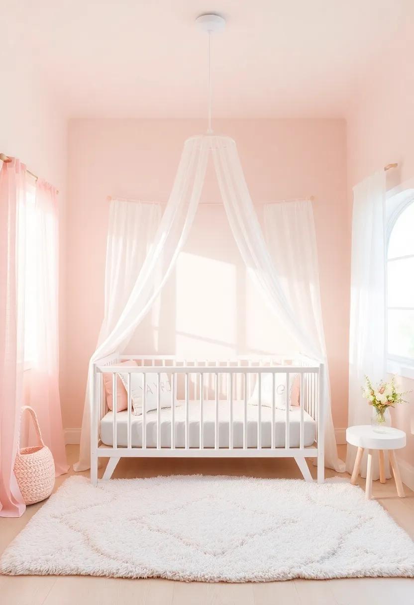 Dreamy Canopies and Beds: Elevating Sleep in a Pastel Nursery