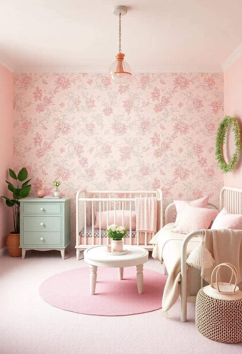 Infusing Vintage Elements into a Modern Pastel Wonderland