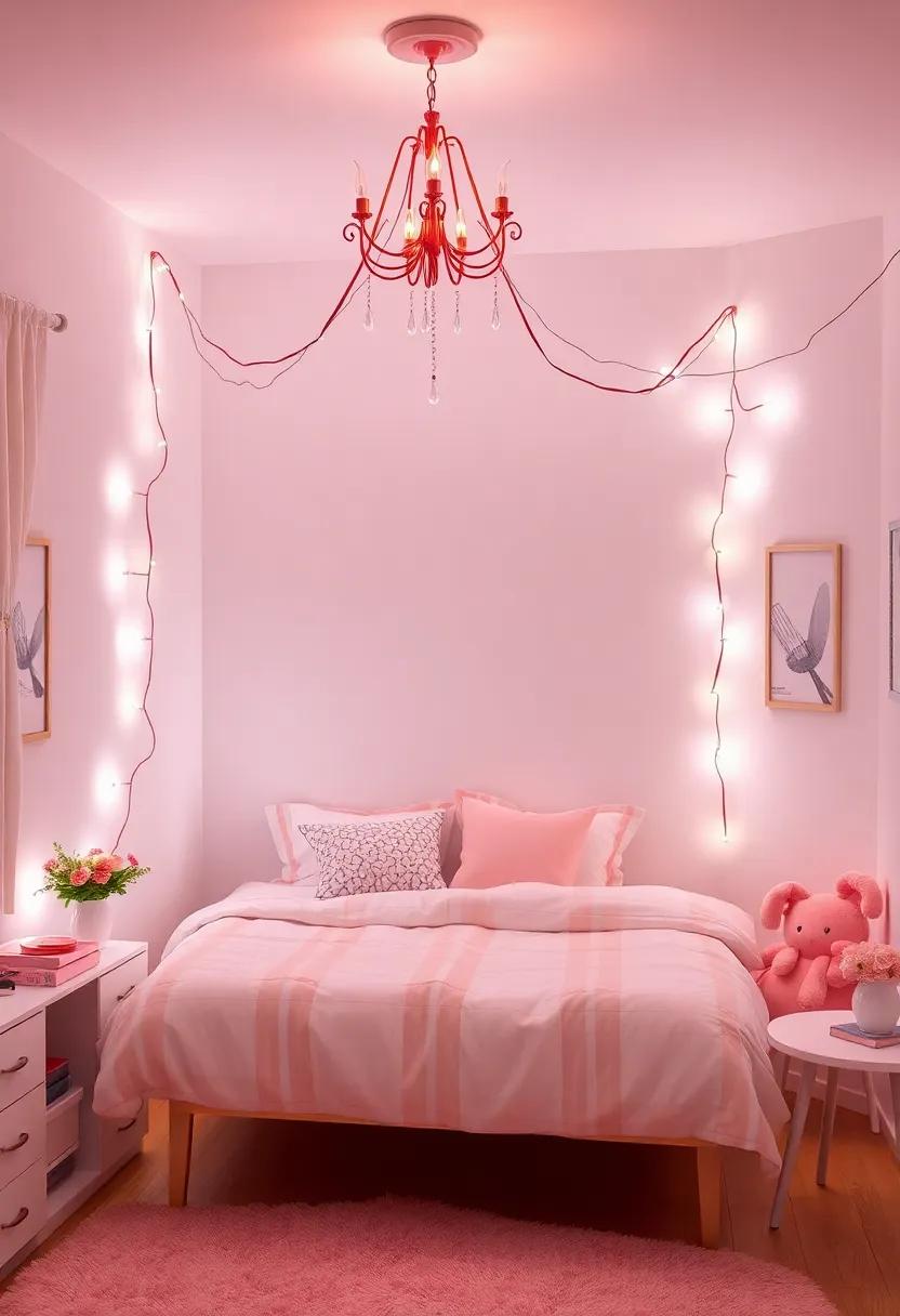 Adding Whimsical Touches: Fairy Lights and Pastel decor for Enchantment