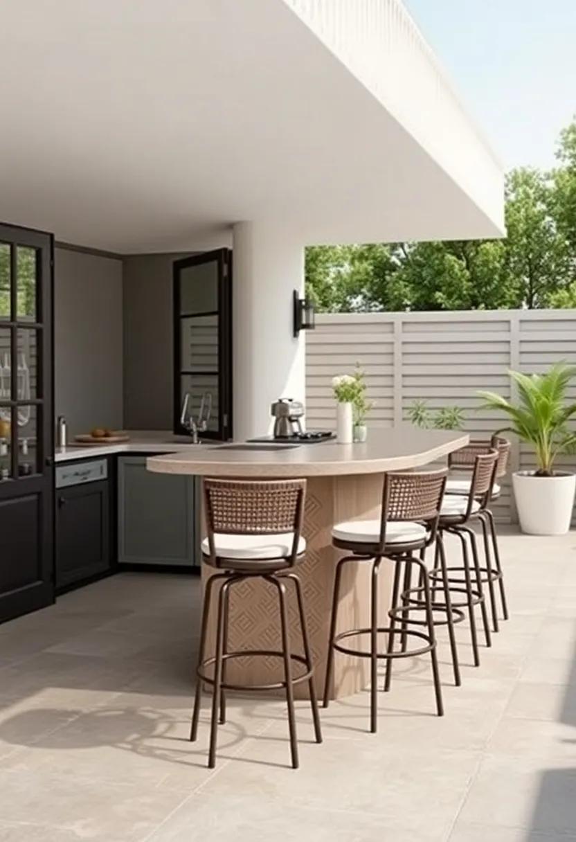 classic Elegance: Timeless Bar Stool Options for a Sophisticated Patio