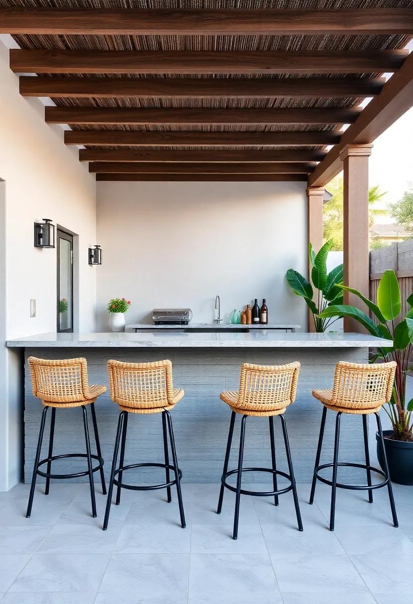 Outdoor Entertaining: Key features to Look for in Bar Stool Design