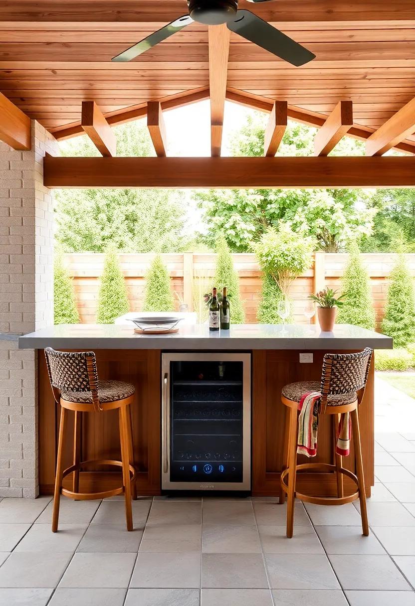 Wine Cooler Features that Enhance Your Patio Bar Experience