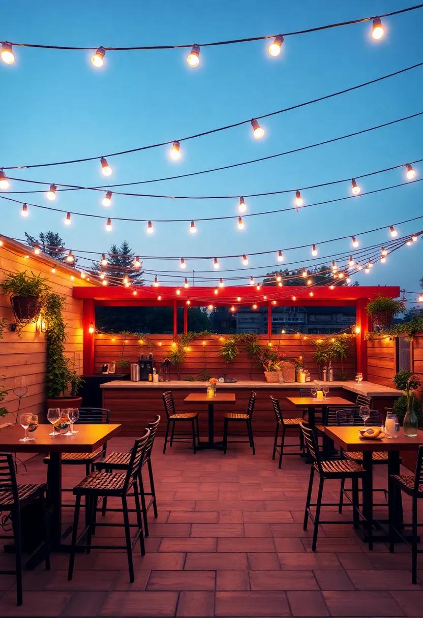 Celebration Zones: Setting Up Areas for Cheers and Drinks Under the Lights