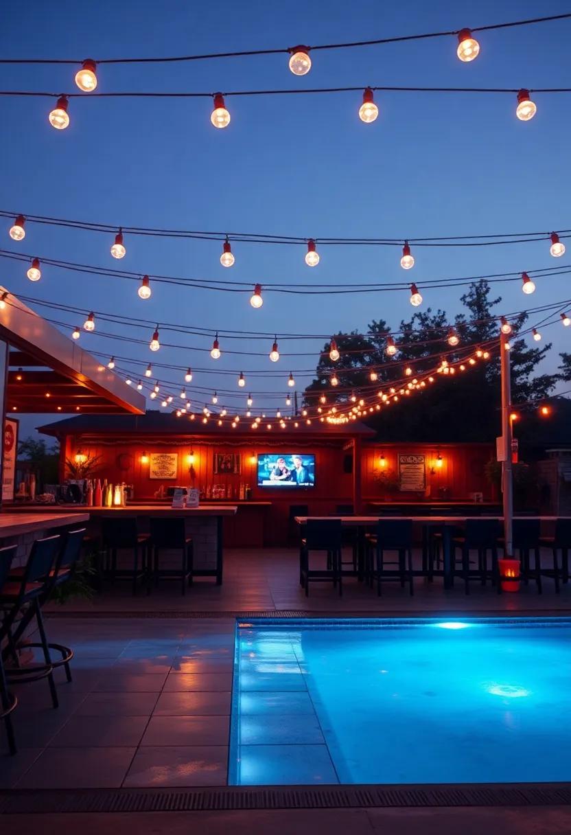 Cinematic Vibes: Transformative effects of String Lighting on outdoor Spaces