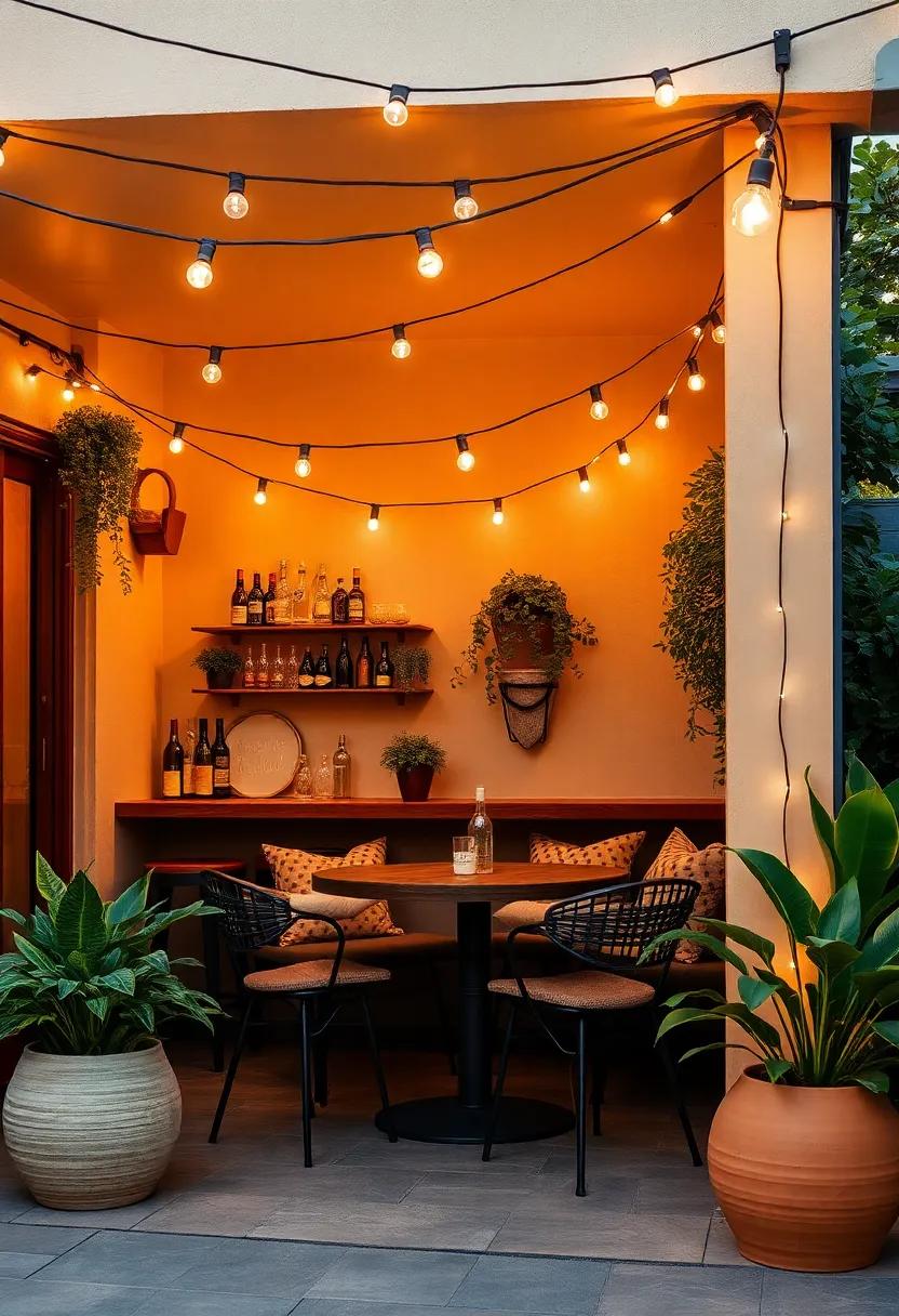 cozy Nooks: Creating Intimate Spaces with Draped Light Cords