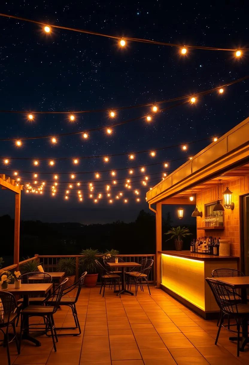 Enchanting Ambiance Under the Stars with Twinkling String Lights