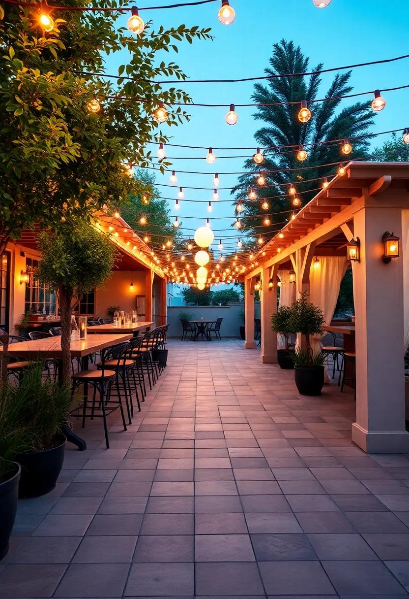 Inviting Pathways: Guiding Guests with Stylishly Lit Walkways