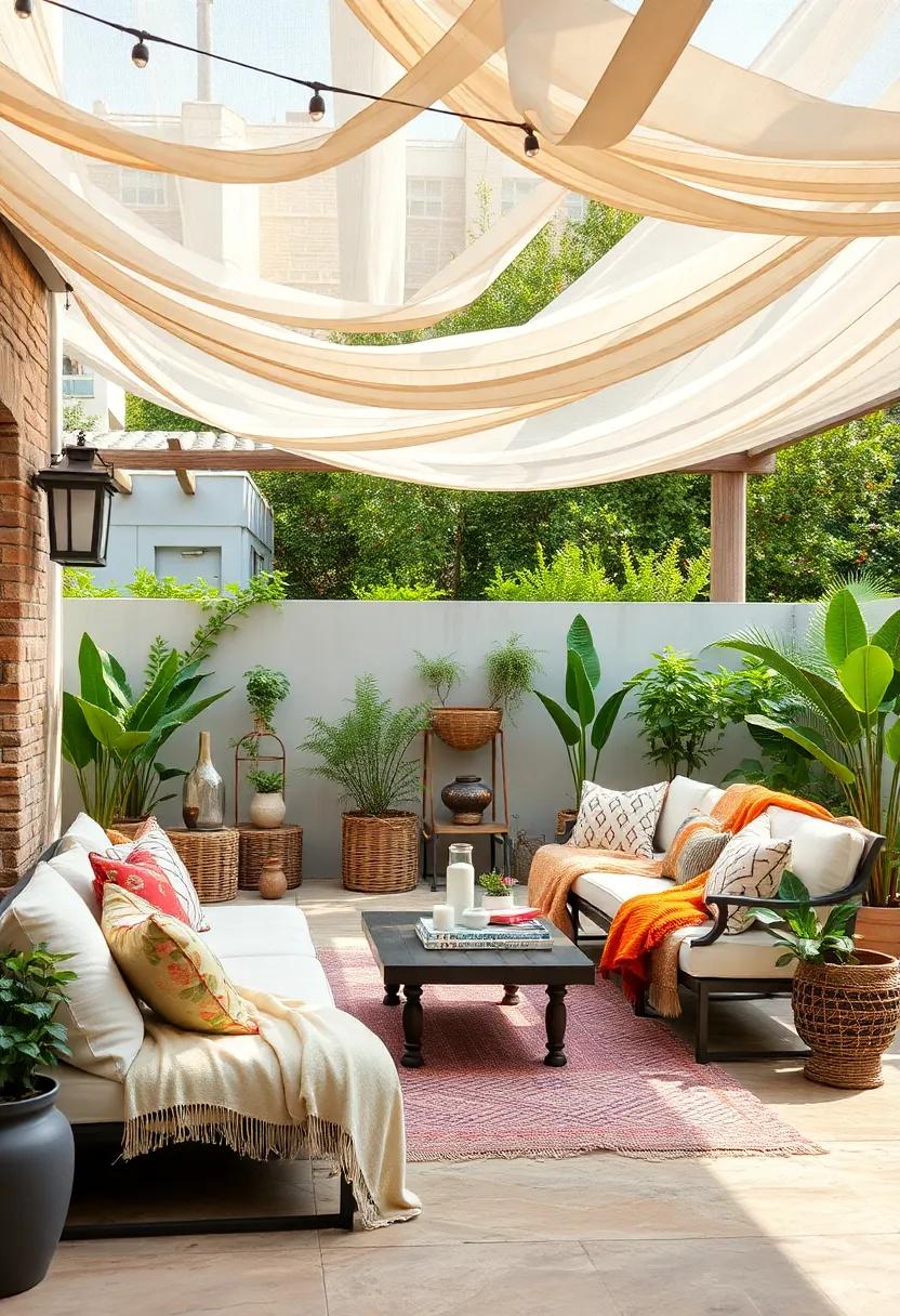 Canopy Comfort:‍ Stretch sheer fabrics overhead and drape comfy blankets for a​ magical hideaway,⁢ perfect⁤ for daytime‍ lounging