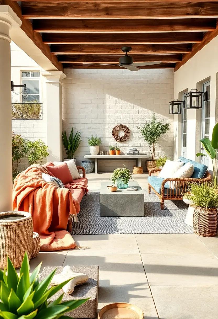 Coastal Calm:⁢ Integrate soft, ​sandy-colored blankets and sea-inspired decor for a beachy-blue atmosphere that’s refreshingly breezy