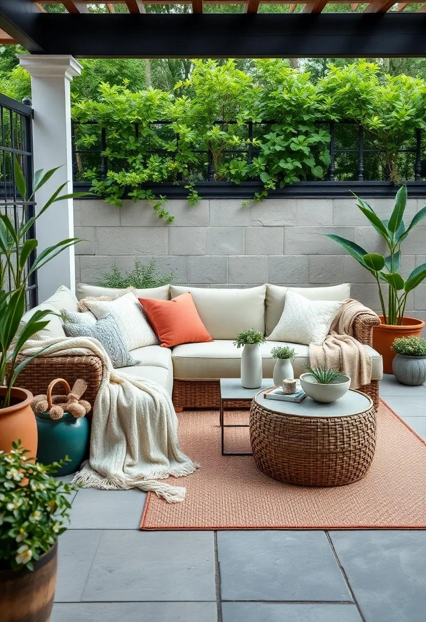 Garden Lounge: Set up an outdoor sofa or ​daybed bedecked with cozy ⁢throws,⁤ making it the ideal spot⁣ for afternoon naps in the garden