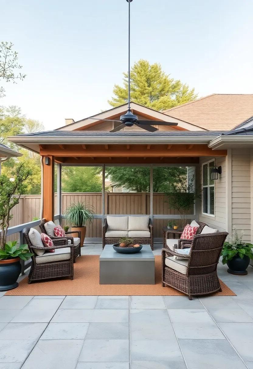 Invoking ⁣Serenity: The Beauty of ​Natural Elements in Patio Design