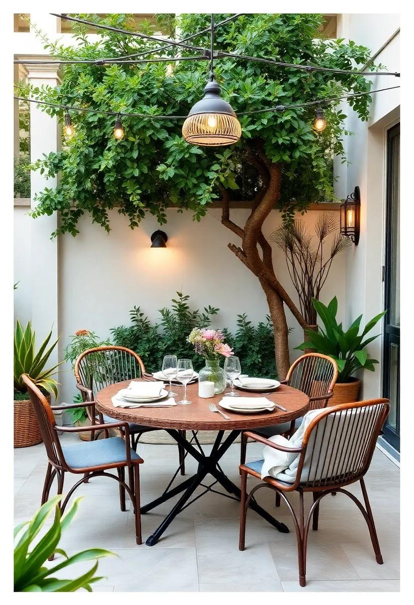 Discovering the Charm of Outdoor Dining with Elegant Tableware Arrangements