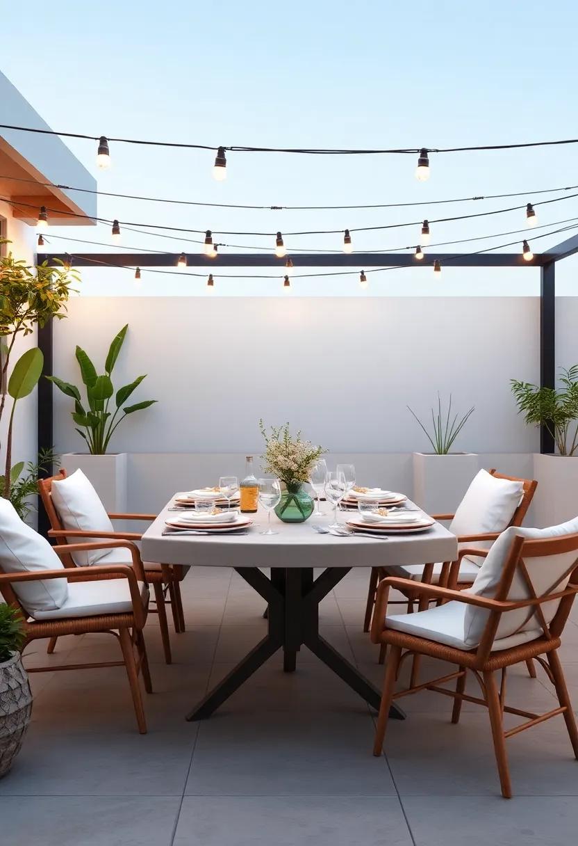 How Lighting Enhances the Beauty of Your Outdoor Tableware Display