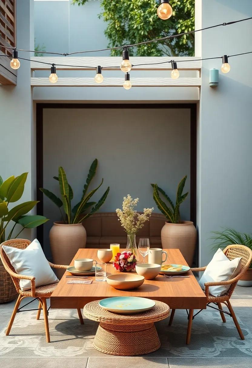 cultural Influences in Outdoor Tableware Designs that Inspire Global Dining