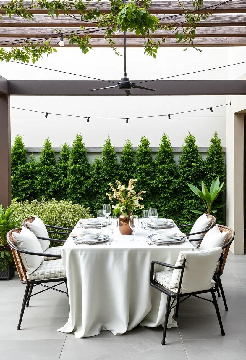 Creating Effortless Elegance: How to Achieve Sophisticated Outdoor Table looks