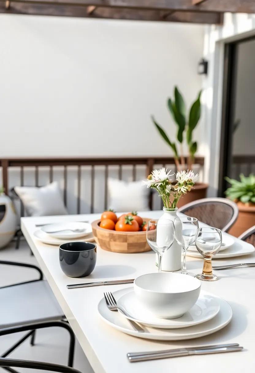 Incorporating Personal Touches with Customizable Outdoor Tableware Options