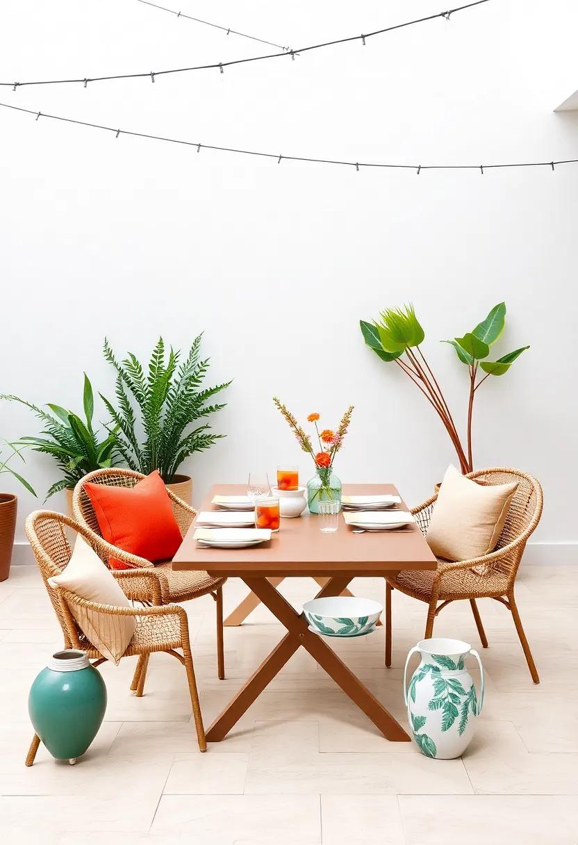 Showcasing Artistic Designs: How to incorporate Unique Tableware Pieces