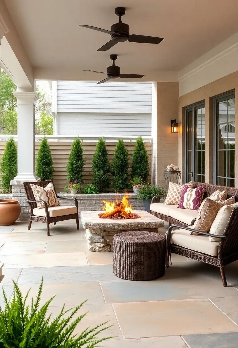 Portable Fire bowls: For those who love versatility, portable fire bowls allow you to enjoy a cozy fire without the commitment of a built-in pit, easily moved to suit your needs