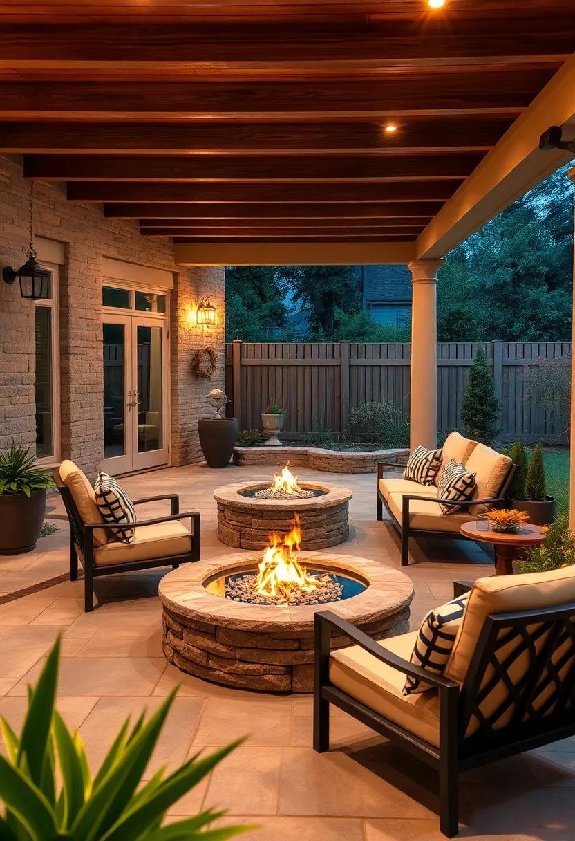 Water Features: The soothing sound of a small fountain or water feature can enhance the tranquility of your outdoor space, creating a peaceful retreat