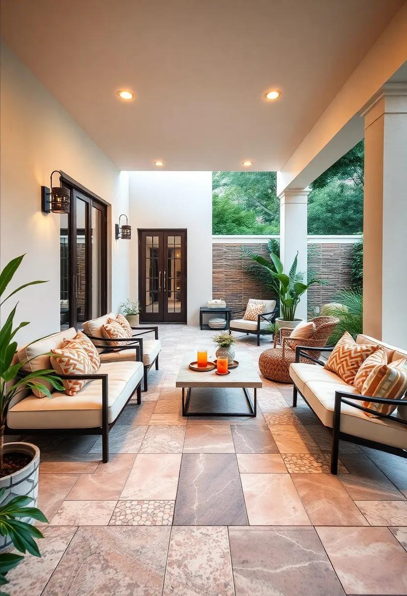 Geometric Masterpieces: Bold Lines and shapes for Modern Patios