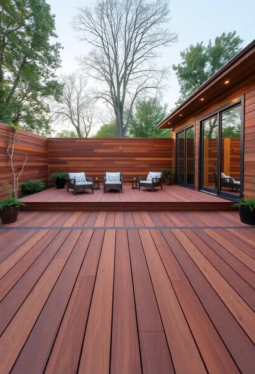 Customizable Sectional Decks: Design sectional wooden decks⁤ that‌ can⁣ be rearranged according to your needs for ‌gatherings ⁤or relaxation