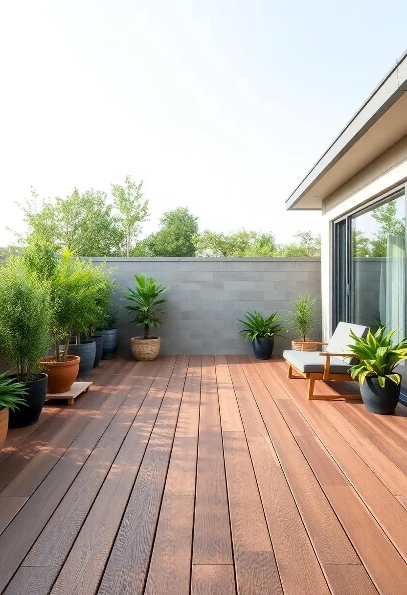 Mix of Textures: Experiment with ⁢varying textures in​ your wooden deck to create unique zones ‍that invite exploration and activity