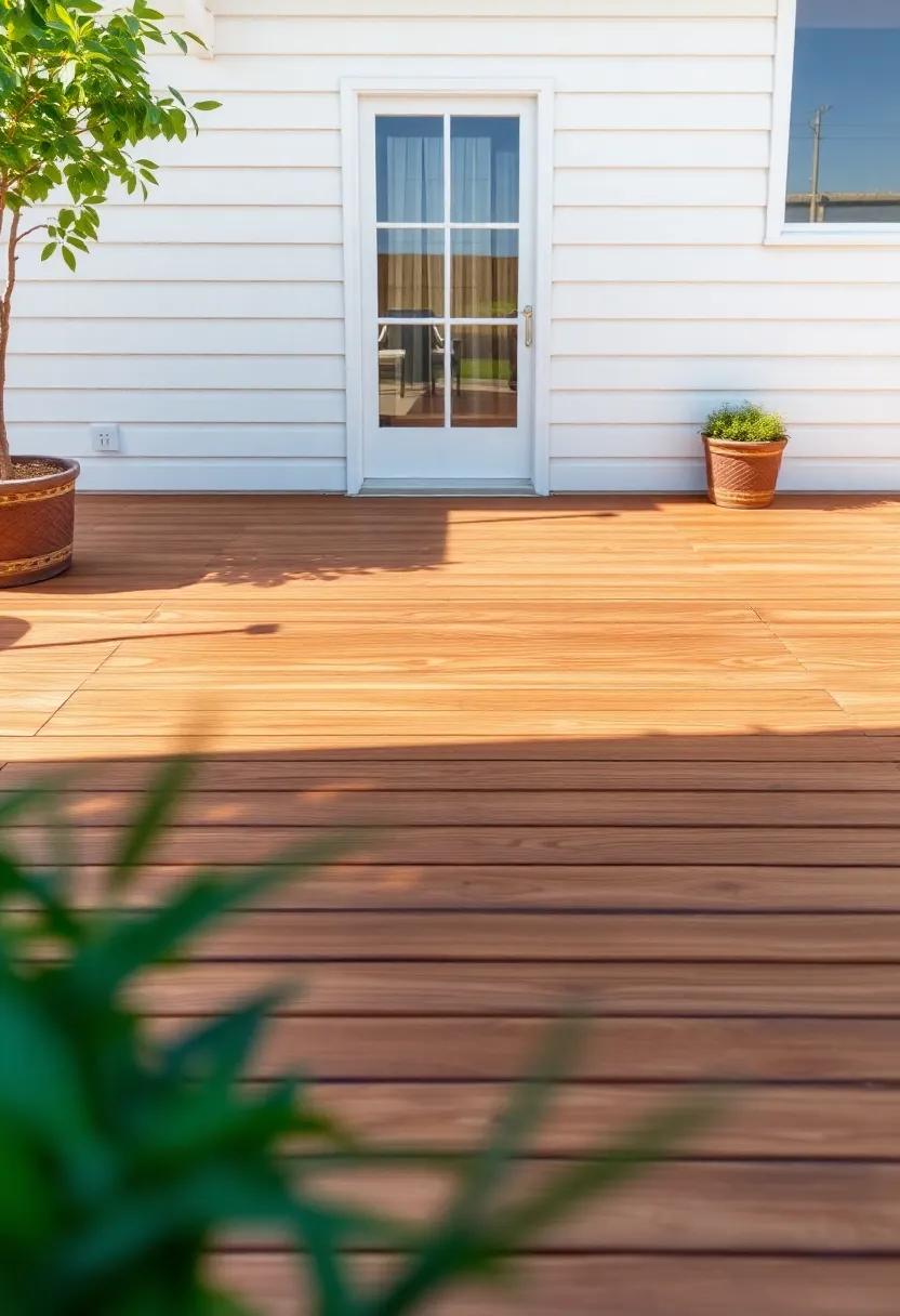 Weather-Resistant Finishes: Choose weather-resistant coatings on your wooden deck to enhance ​longevity‌ while maintaining its natural beauty