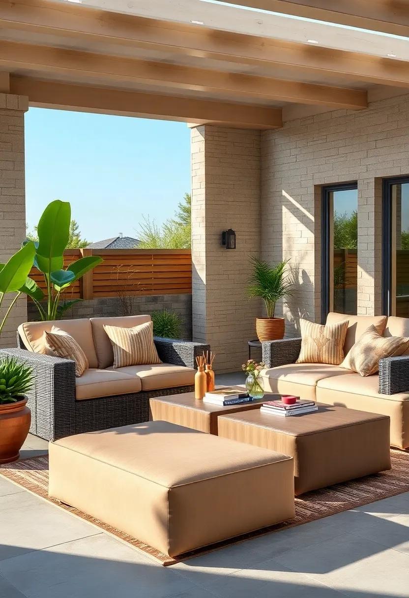 Multi-Functional Marvels:‌ Get the most out of your patio with a set that features ottomans convertible into coffee tables, enhancing both ‌usability and style