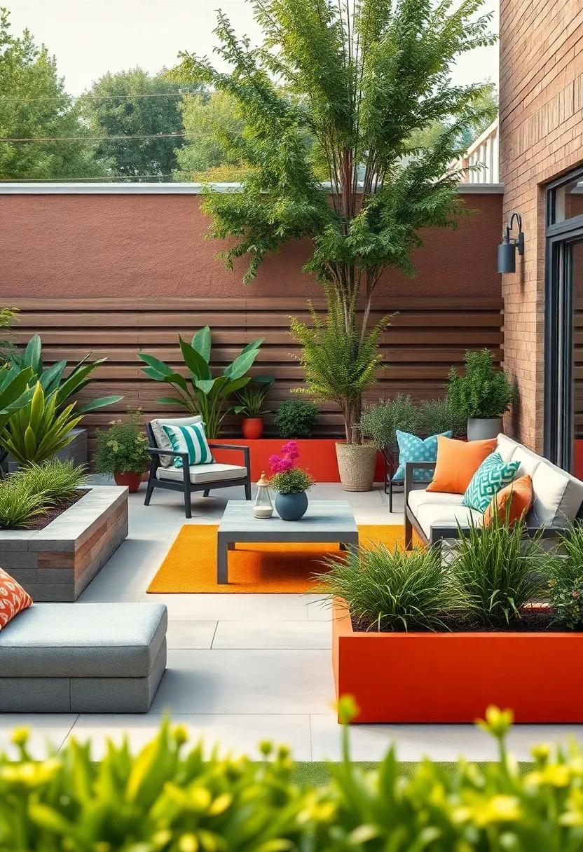 Color Block Planting: Implement a color block design in ‌your garden beds, creating bold contrasts that draw ​the eye and energize your patio’s atmosphere