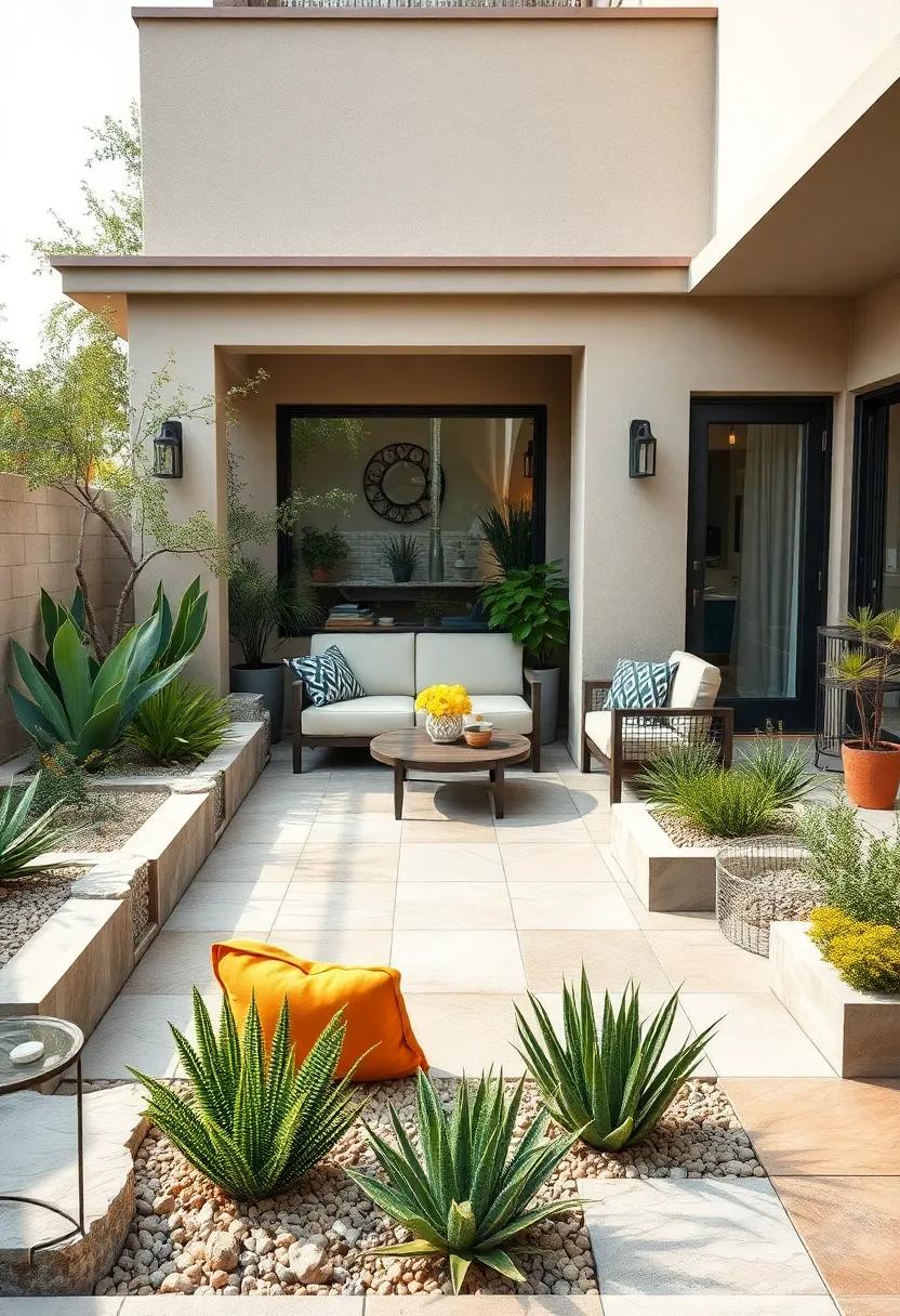 Mediterranean ⁢Oasis: Design your garden⁢ beds with drought-resistant plants and vibrant ⁣tiles, evoking a Mediterranean feel that ⁣pairs beautifully with a cozy patio