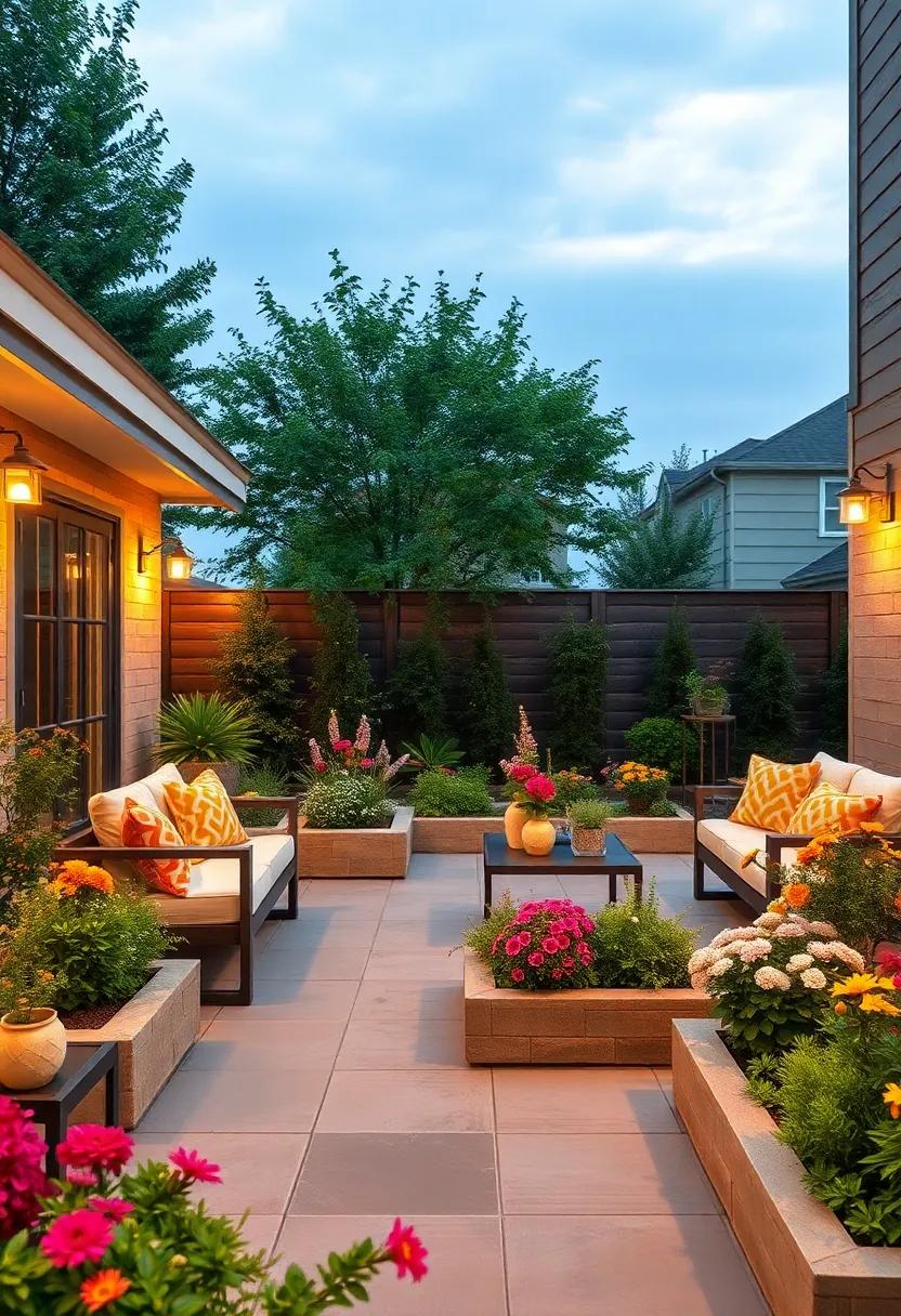 Seasonal Blooms: ​Choose a​ variety ⁤of⁢ perennials and seasonal flowers to ensure constant blooms throughout the​ year,keeping​ your ​outdoor space vibrant and alive