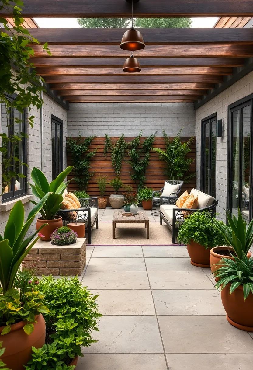 Seasonal Pot Swap: Design⁣ seasonal displays in pots that you can ‍rotate throughout the year,⁤ allowing​ for fresh looks and experiences in your ⁤patio