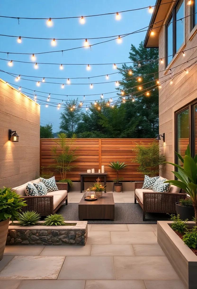 Twinkling String ⁤Lights: Hang string lights above your patio and garden ​beds, creating⁤ an enchanting ⁢nighttime atmosphere that enhances⁣ your outdoor ​gatherings