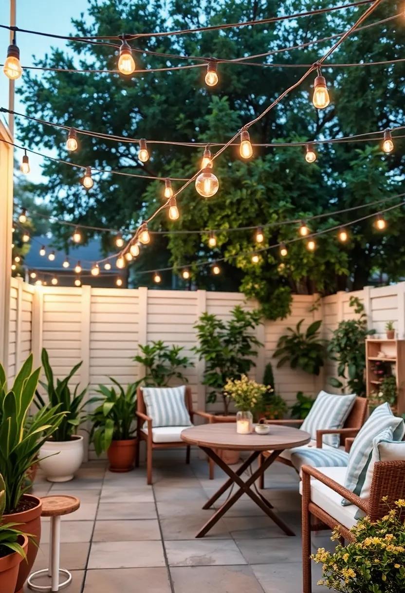 Swaying in the breeze: The Charm of Hanging Lights in Outdoor Spaces
