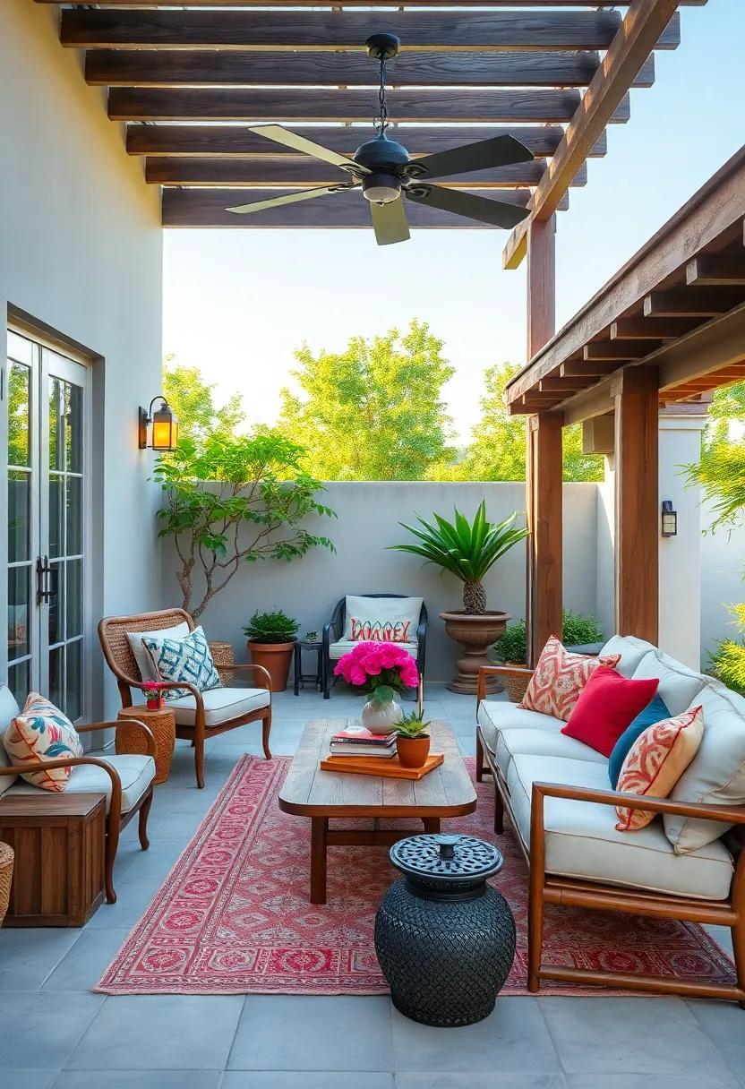 Themed Decor: Choose a literary theme for your patio—think Alice in Wonderland or Gatsby-inspired decor—that reflects your favorite stories