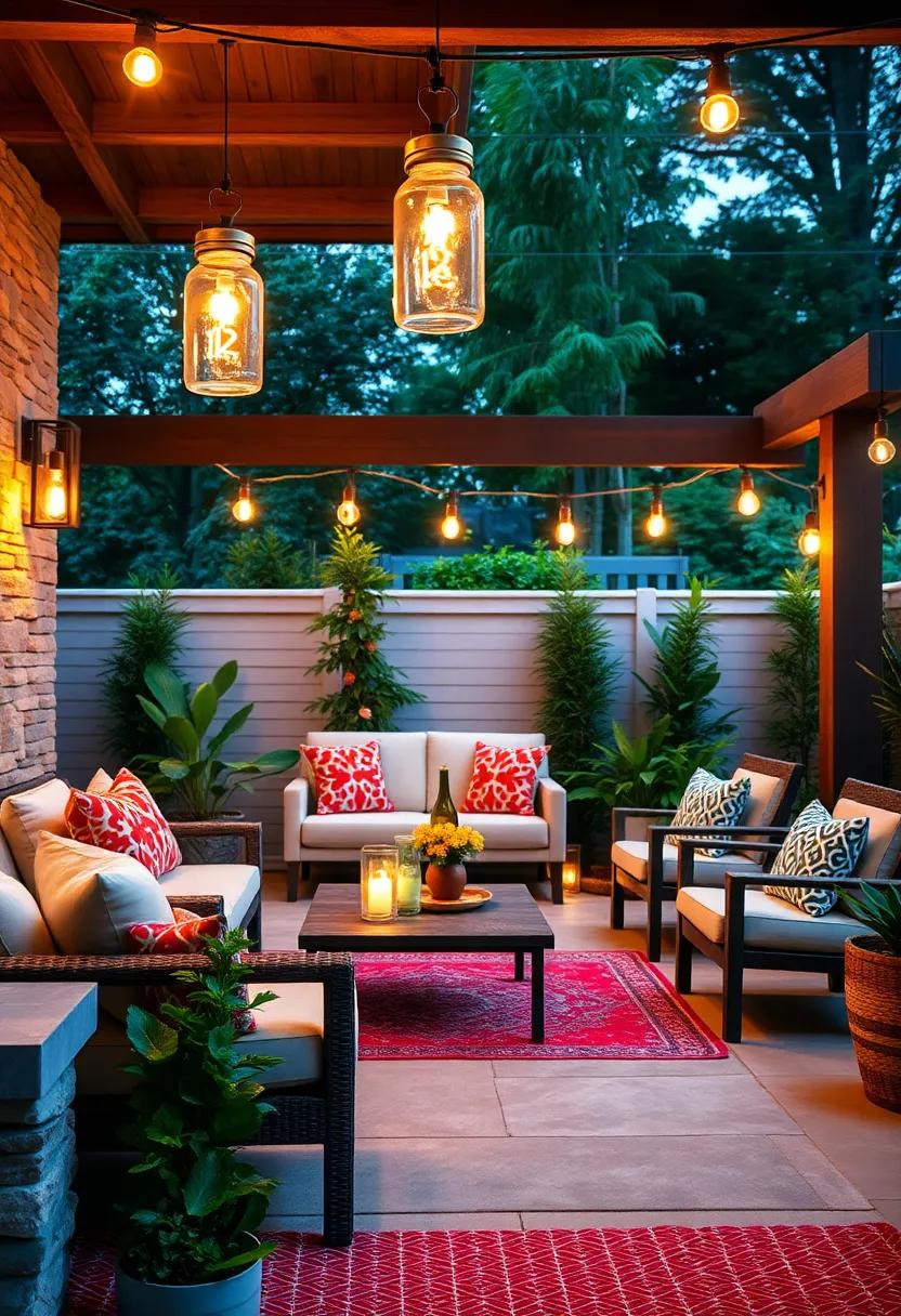 Lanterns in a Bottle: ⁤Combine⁢ mason jars with wine ⁣bottles to ⁢create ‍a unique lantern look—perfect for adding flair to your⁤ evening gatherings