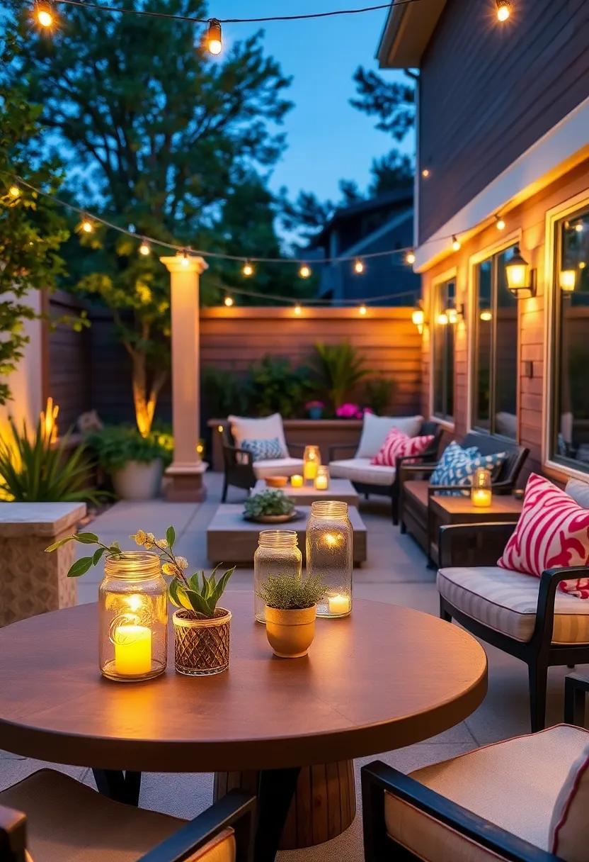 Mini ⁢Mason jar Terrariums:⁢ Create‌ a mini garden in your jars and top it with a small LED⁤ light for​ an enchanting atmosphere