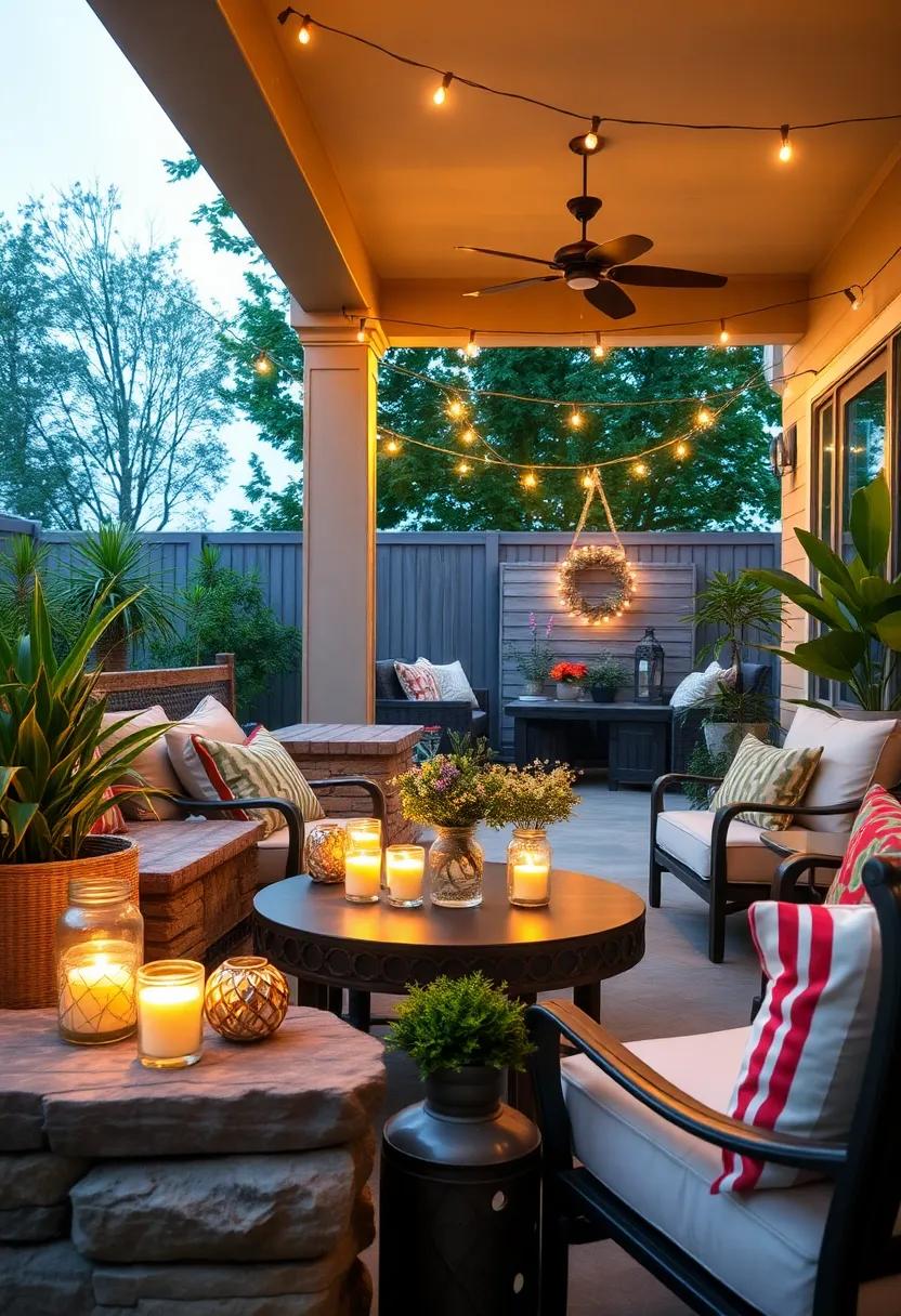 Painted ​Glass Lanterns: Use frost or glass paint to create ⁢artistic designs⁤ on jars,then insert tea lights for a​ personalized touch