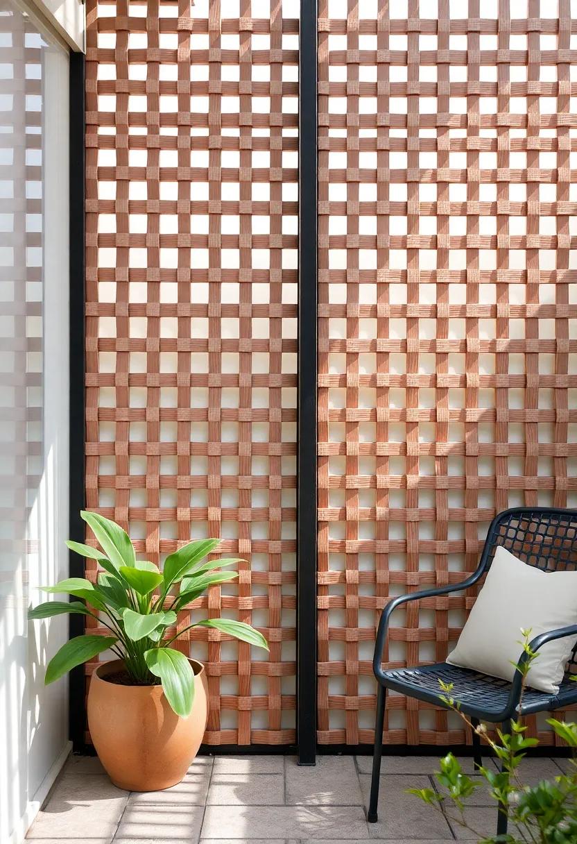 Innovative Patterns for Unique Lattice ​Screen Designs