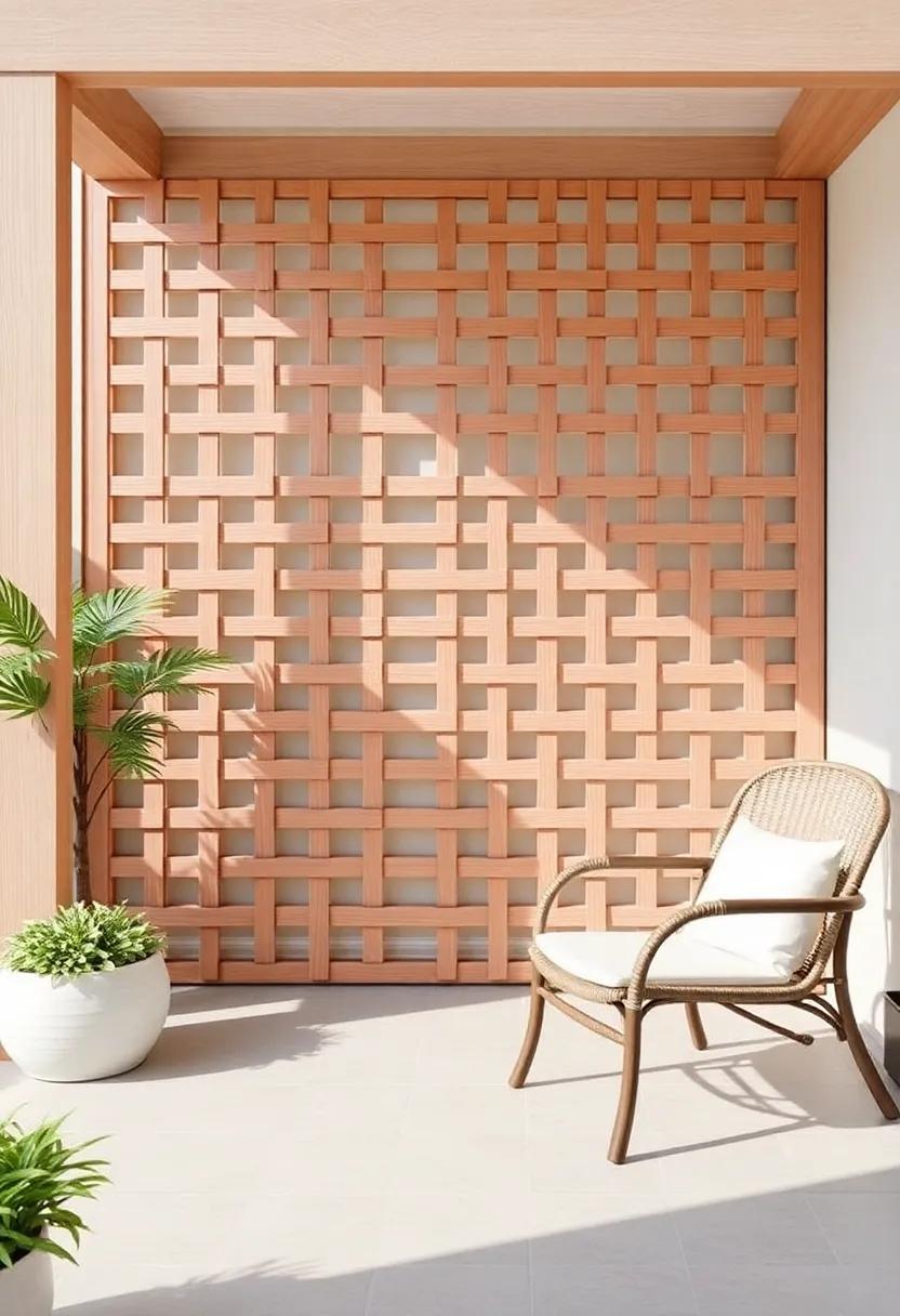 Sustainable ‍Practices ‍for Building Your Lattice Screen