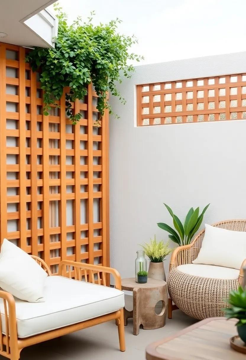 Creating ‌a Cozy Corner: Designing‌ your ‍Lattice Screen Setup