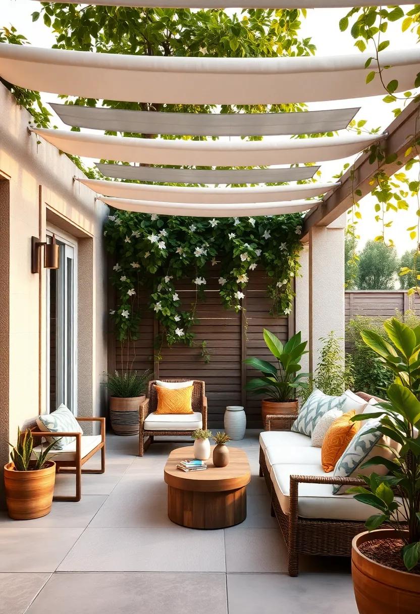 Jasmine: This climbing plant produces small, star-like flowers that not only look stunning but also emit a heady fragrance, making your patio a heavenly escape at dusk