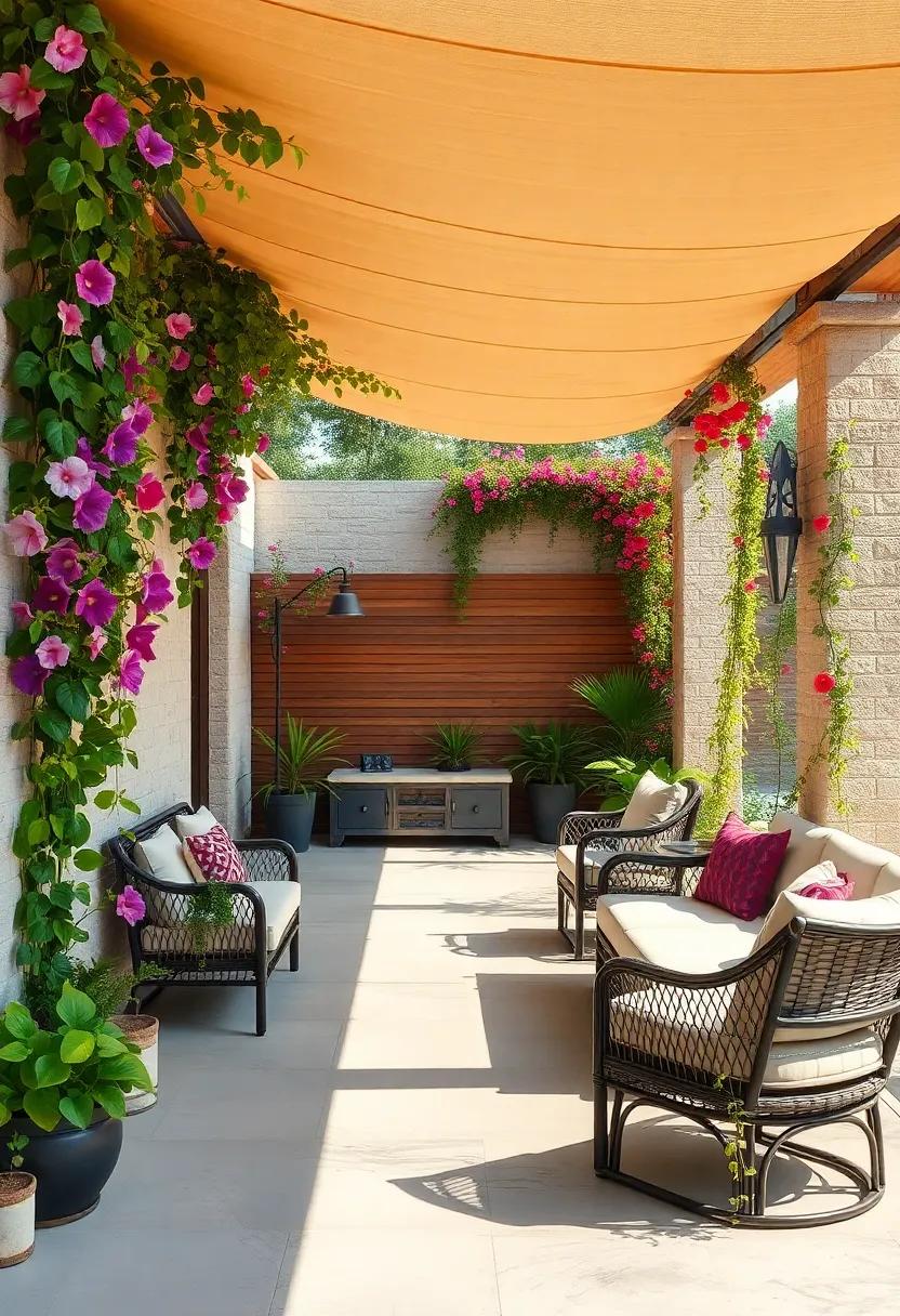 Morning Glory: Quick to climb and bloom, morning glories come in stunning arrays of colors, allowing your walls to shimmer with morning sunlight